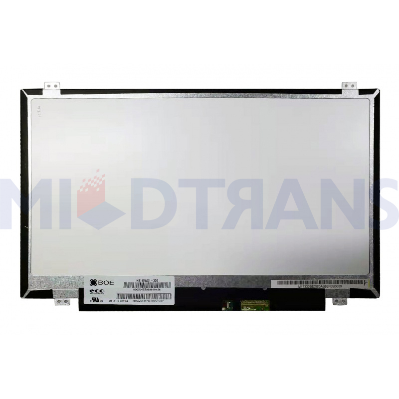 14 "Slim 40pins HD HB140WX1-300 HB140WX1 300 LP140WH2-TLA1 LP140WH2 TLA1 B140XW03 V0 V.0 Laptop LCD LED LED