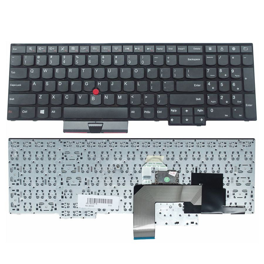 Keyboard AS Baru untuk Lenovo ThinkPad Edge E530 Tata Letak Keyboard Laptop AS
