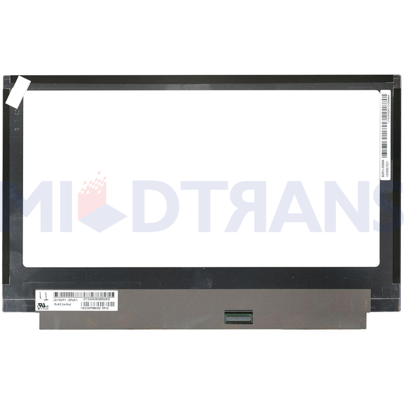 LP116WF1-SPA1 LP116WF1 SPA1 11.6 '' Slim 35pins EDP IPS Panel FHD LCD Layar Sentuh PCAP