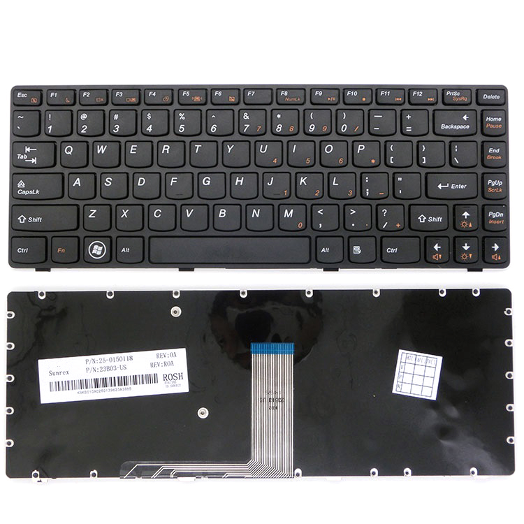 Keyboard Laptop Baru Untuk Lenovo Y480 US Keyboard Layout