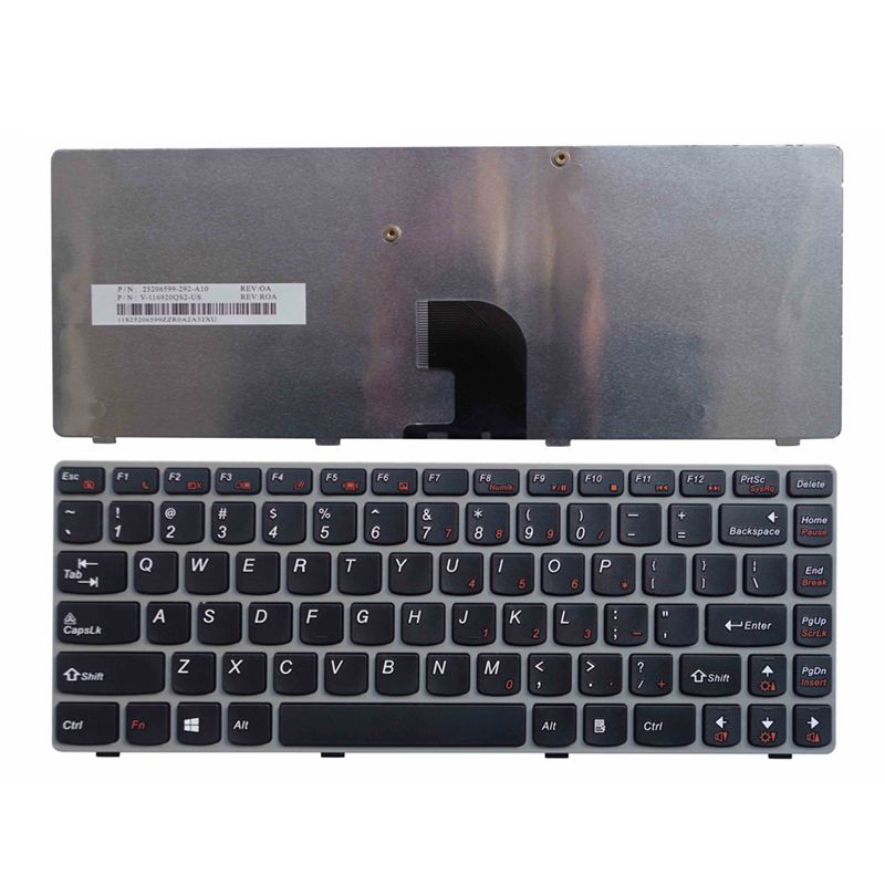 Keyboard Tata Letak Baru Untuk Lenovo IdeaPad Z360 US Keyboard