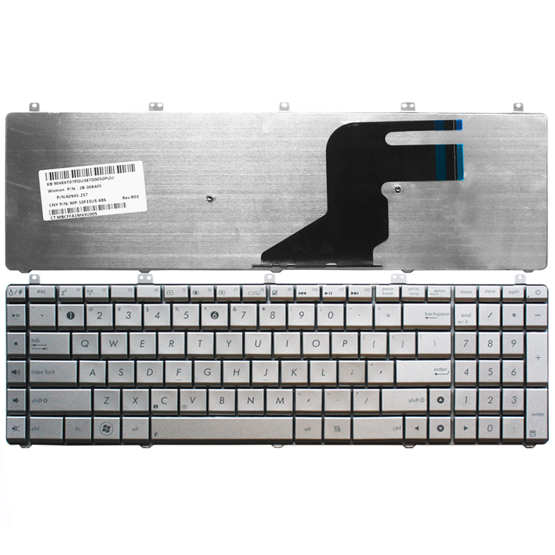 Grosir US Keyboard Laptop Baru Untuk ASUS N55 Keyboard Bahasa Inggris