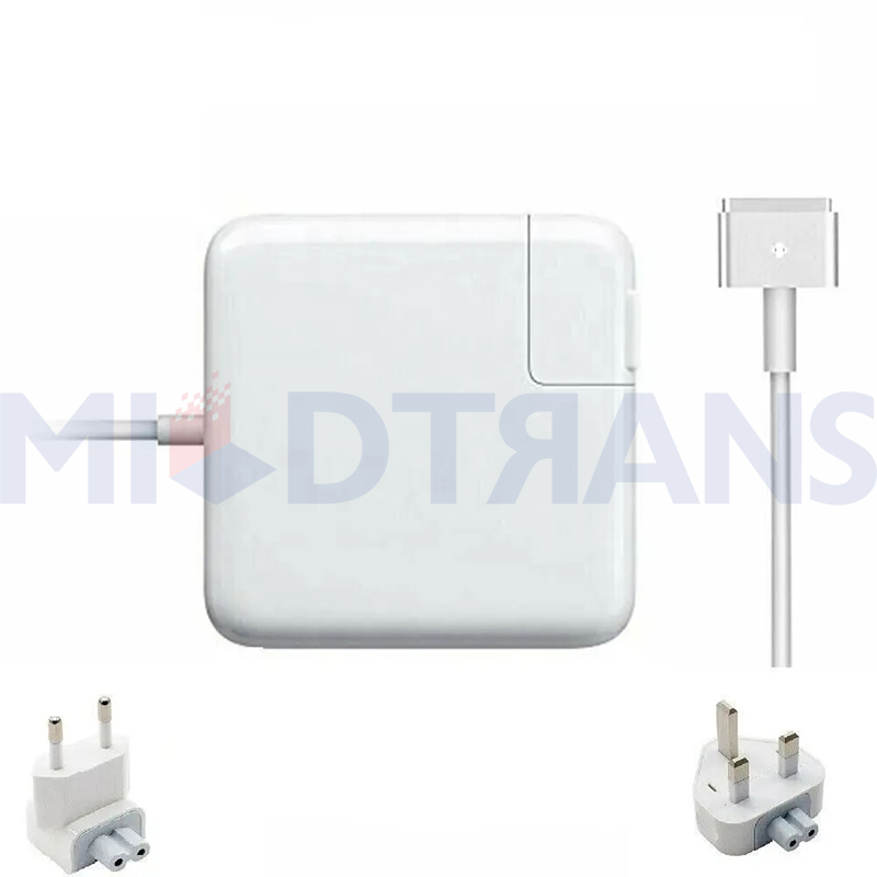 Untuk Apple MacBook Air/Pro T-Tip A1424 A1398 20V 4.25A 85W Notebook Charger Adapter