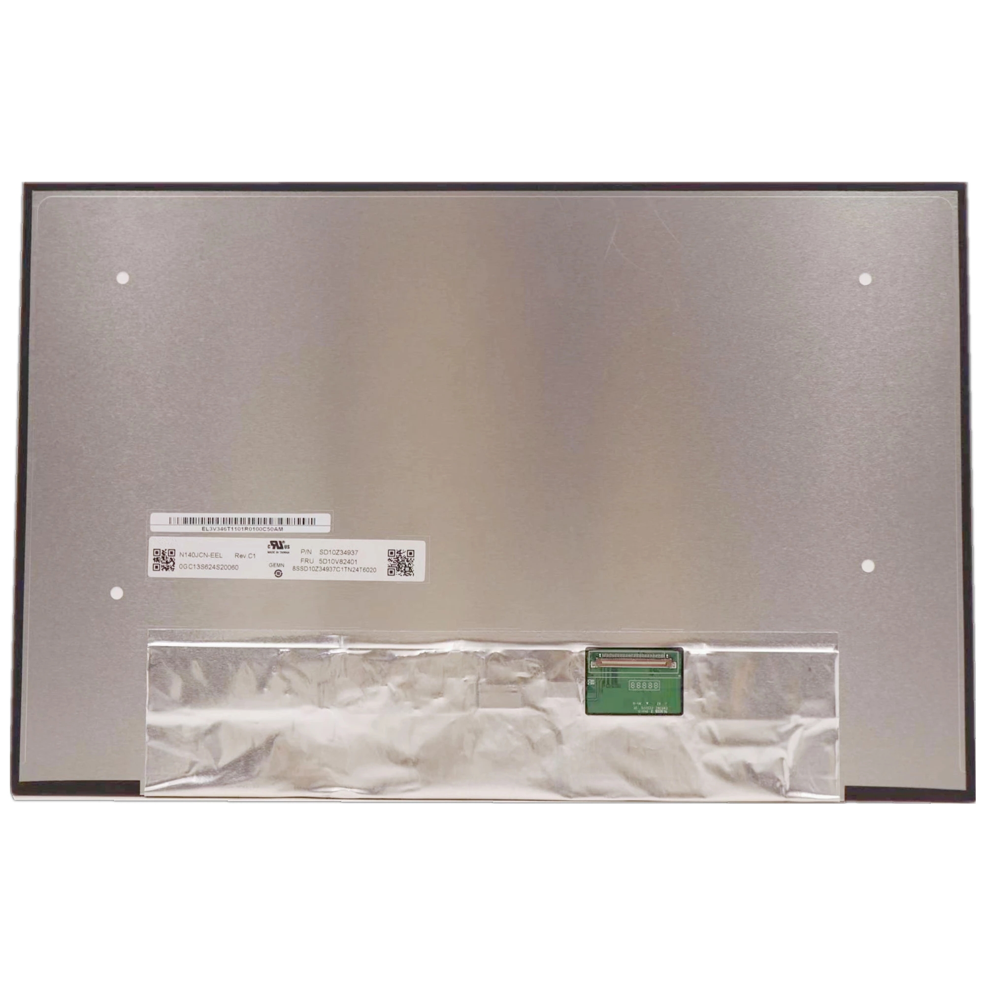 14.0 '' N140JCN-EEL N140JCN EEL LAPTOP LCD PANEL PANEL PANEL MATRIX 1920 × 1200 EDP 40 PIN PIN MATTE