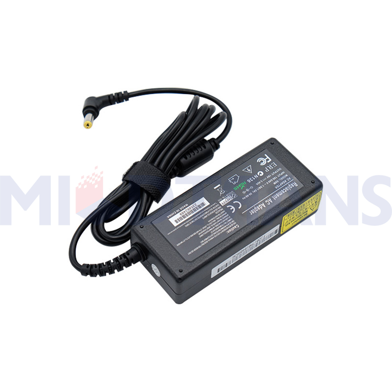 Untuk Acer 5.5*1.7mm 19V 3.42A 65W AC Laptop Charger Adapter