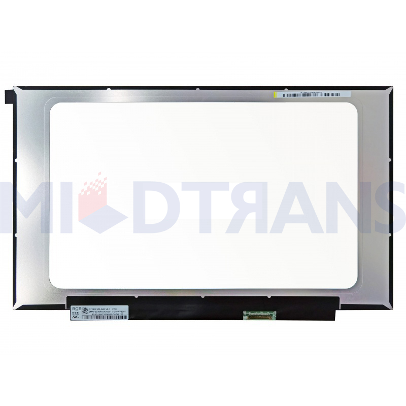 NT140FHM-N45 NT140FHM N45 14.0 "Lapisan Laptop LCD untuk Lenovo ThinkBook 14 G3 IdeaPad 3-14 V14 G2 1920x1080 30pin