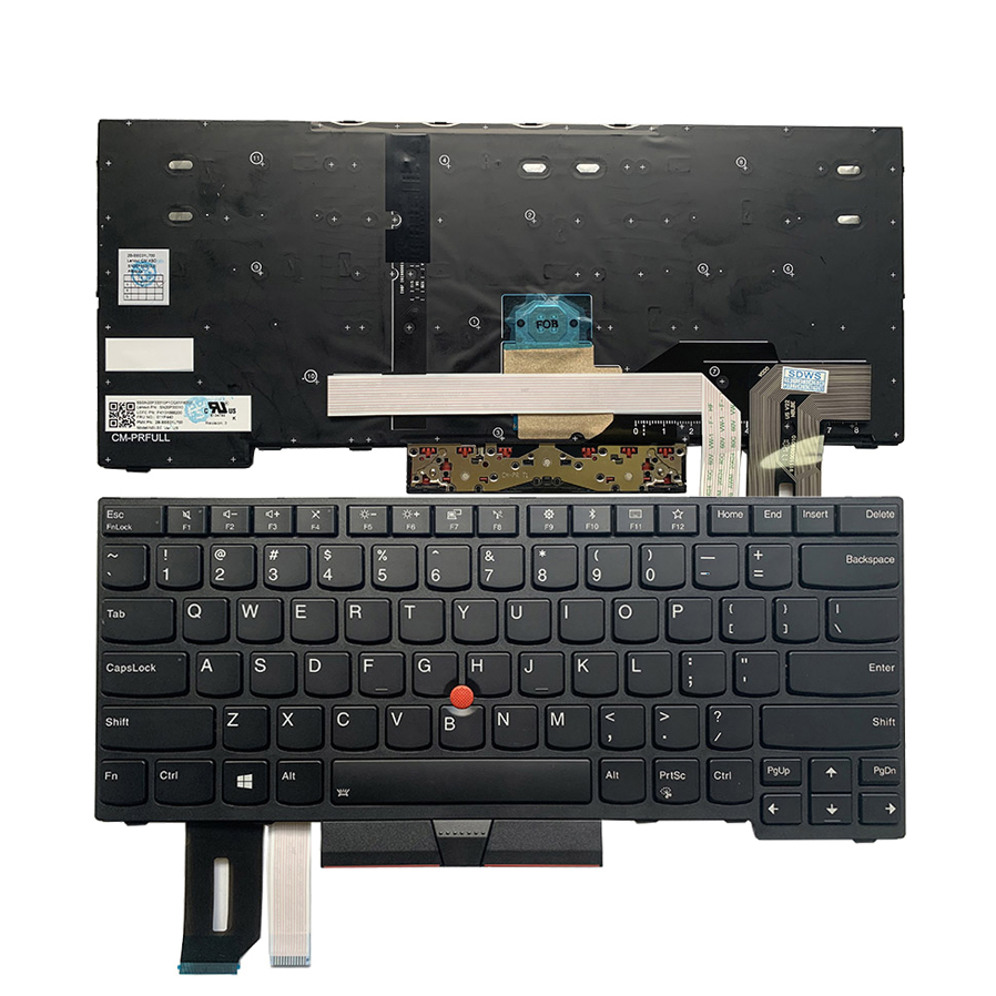Keyboard Bahasa Inggris Laptop untuk Keyboard AS Lenovo Thinkpad E480