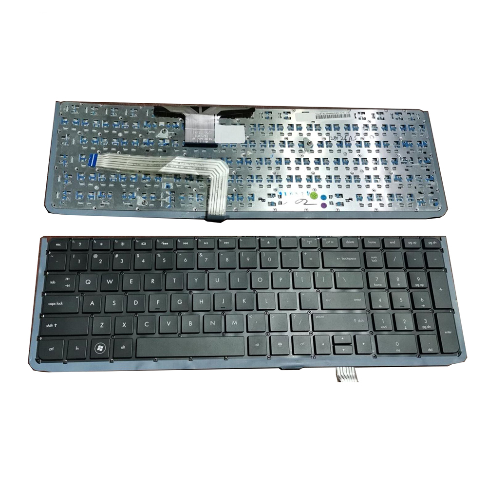 Keyboard Baru Untuk HP 17-3000 US HITAM Laptop Keyboard Backlight