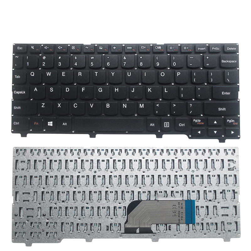 Keyboard Laptop AS untuk Lenovo Ideapad 100S-11 Tata Letak keyboard AS