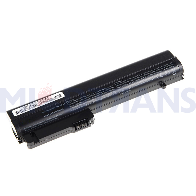 Untuk HP EliteBook 2530p 2540p Compaq 2400 NC2400 NC2410 2510P Baterai Laptop 