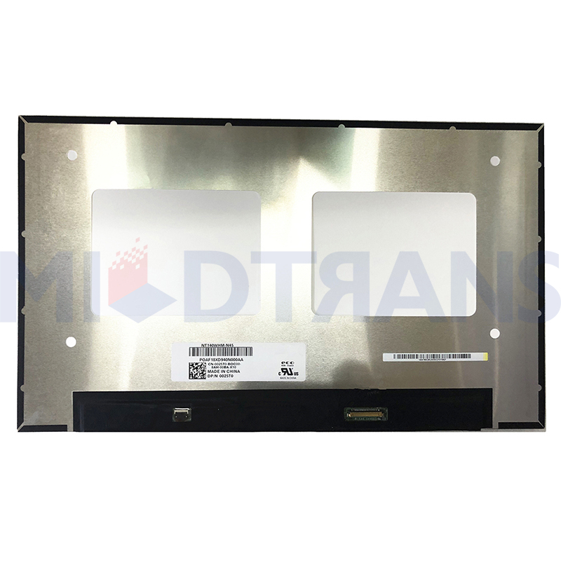 NT140WHM-N45 NT140WHM N45 14.0 '' Panel LED HD Matriks Matriks 1366x768 30 Pin