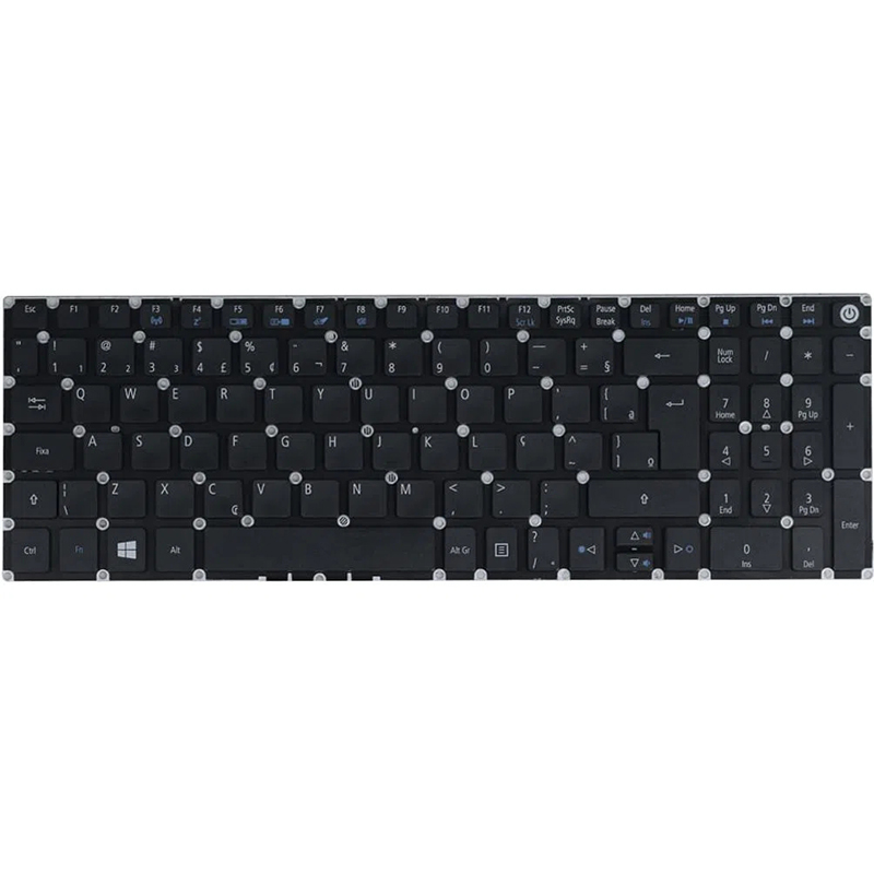 Penggantian Hot Notebook Laptop Keyboard Cocok untuk Acer Aspire A515-51-55QD BR Layout
