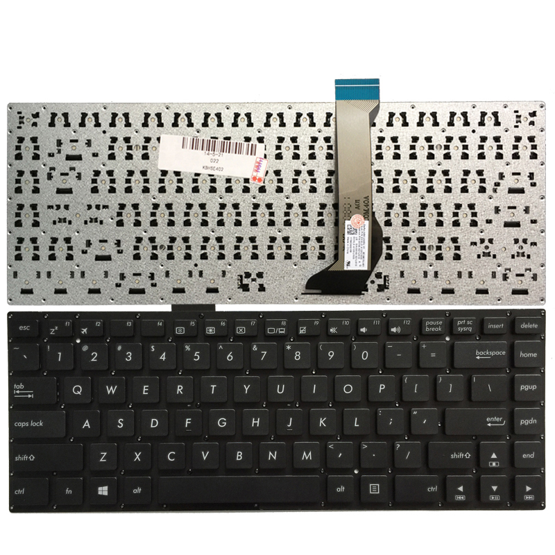 Untuk Asus Keyboard E402 Penggantian US Keyboard