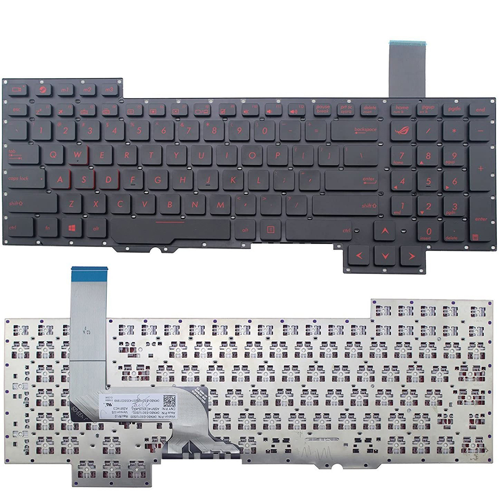 Laptop US Keyboard Baru Untuk ASUS G751 US Layout