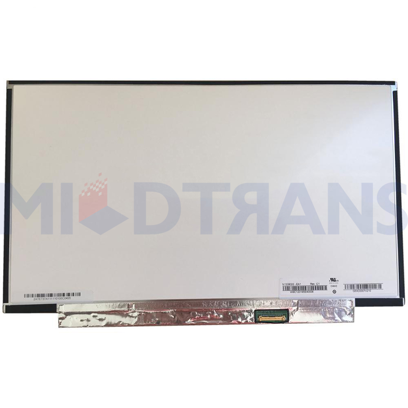 N133BGE-EA1 N133BGE EA1 Laptop LCD Layar untuk 13,3 inci 1366*768 Layar Laptop EDP Slim 30 Pin