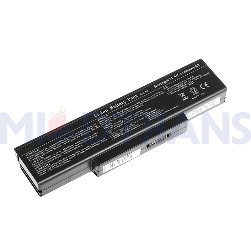 Untuk ASUS Z53 M51 Z94 A9T F3 F3S F3K F3T F3SV F3JR F3JA F3E Baterai Laptop