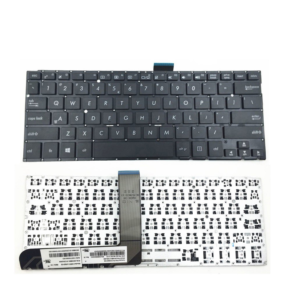 Keyboard Laptop Baru Untuk ASUS TP300 Black US Keyboard Layout