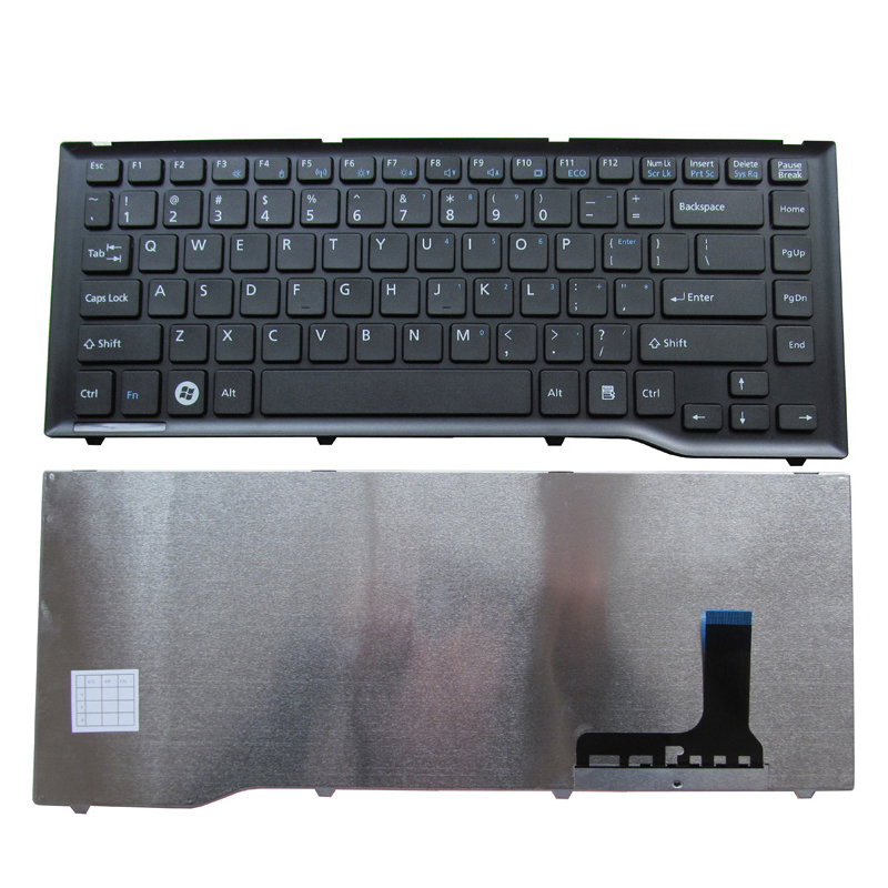 New US Laptop Keyboard Untuk FUJITSU Lifebook LH532 Notebook Pengganti Keyboard US Layout