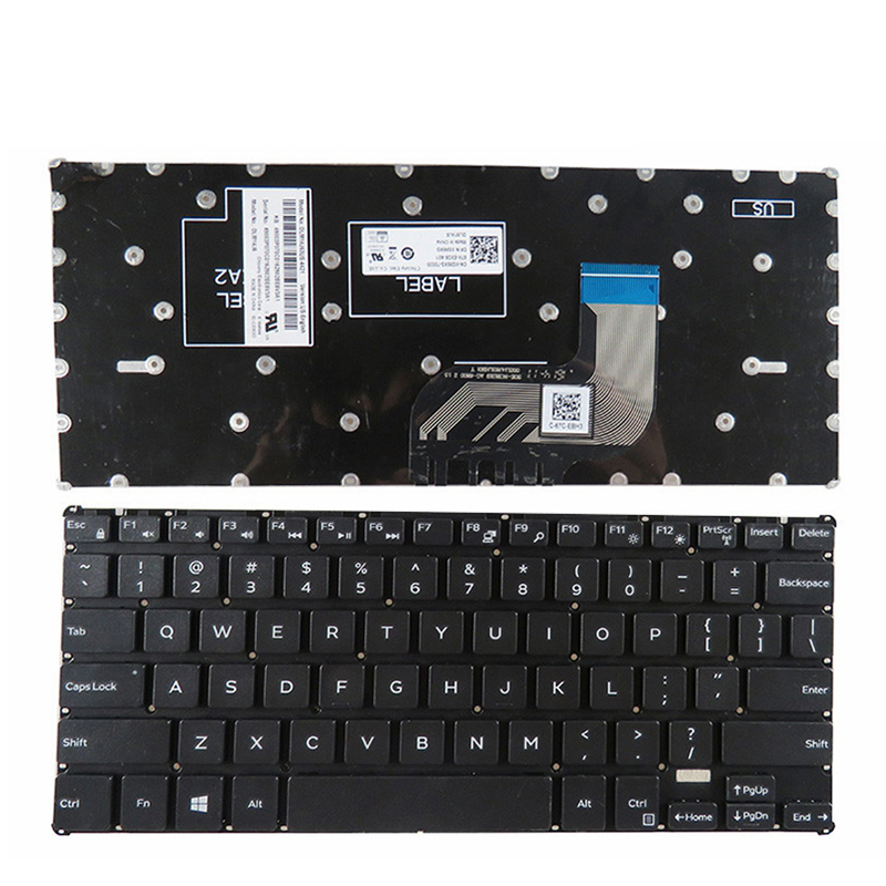 Keyboard Laptop AS Baru Untuk Dell Inspiron Series 11 3162 Tata Letak Keyboard Bahasa Inggris