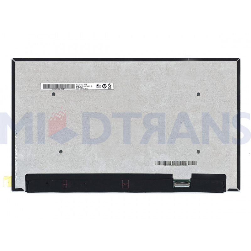 B140ZAN01.4 14.0 "3840x2160 4K UHD EDP 40Pin IPS Laptop LCD Display