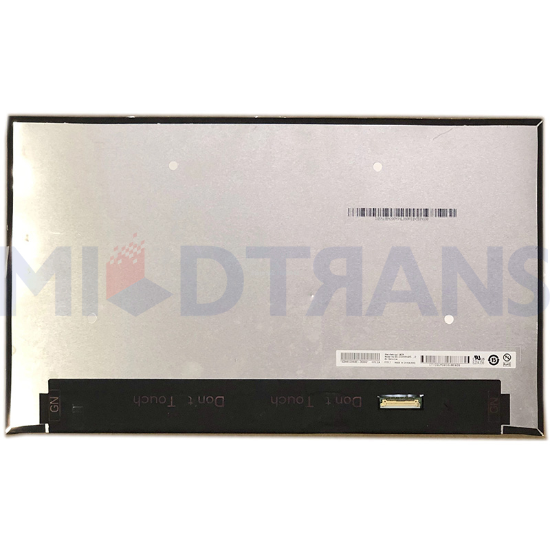 B133HAN05.2 13.3 inci SLIM 30 PIN EDP FHD IPS 400 Kecerahan PCBA-Bent LCD Notebook Display